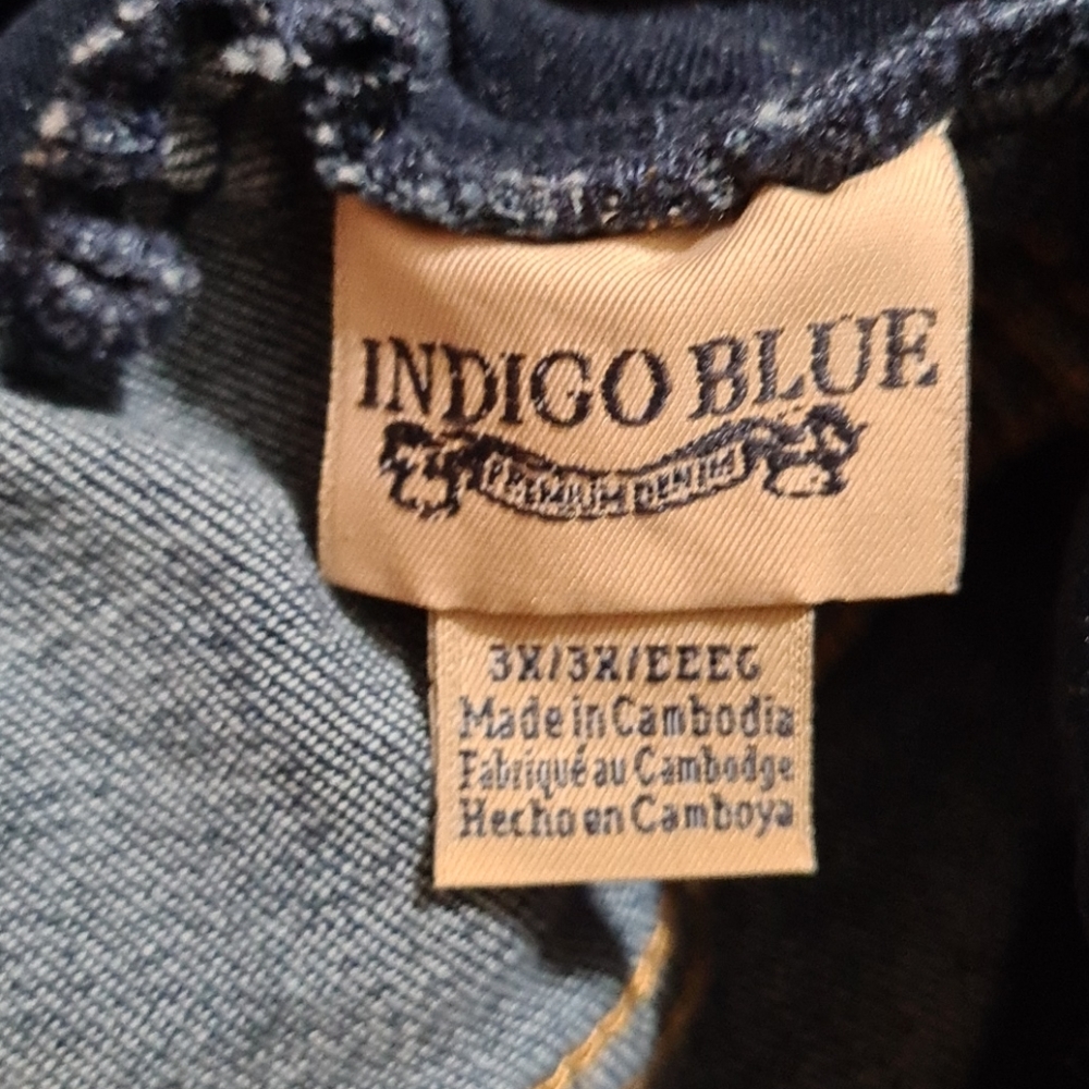 Indigo Blue Motherhood Plus 3X Pre Pegnancy Shorts - Picture 4 of 4